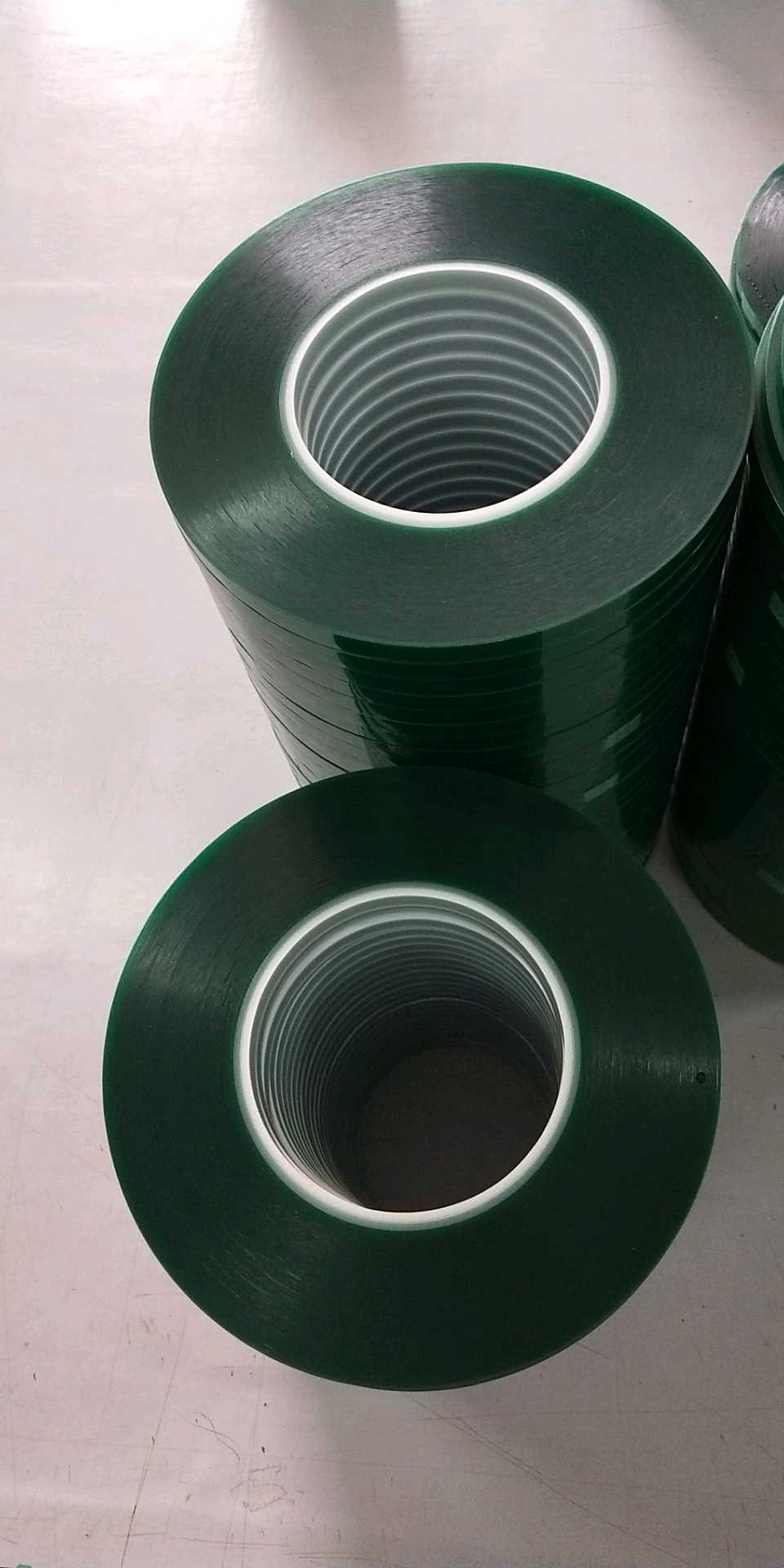 PET硅胶排废胶带 绿色高温胶带模切排废用