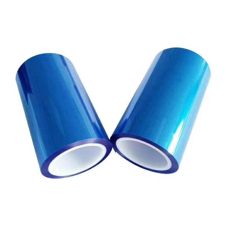 蓝色/透明/双层PET硅胶保护膜双层亚克力胶保护膜