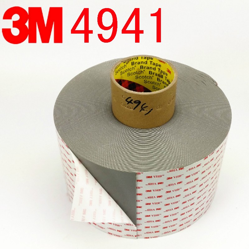 3M4941泡棉双面胶耐高温防震缓冲高粘胶带