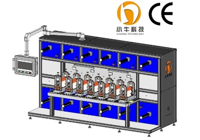 小牛7工位医疗敷贴圆刀模切机