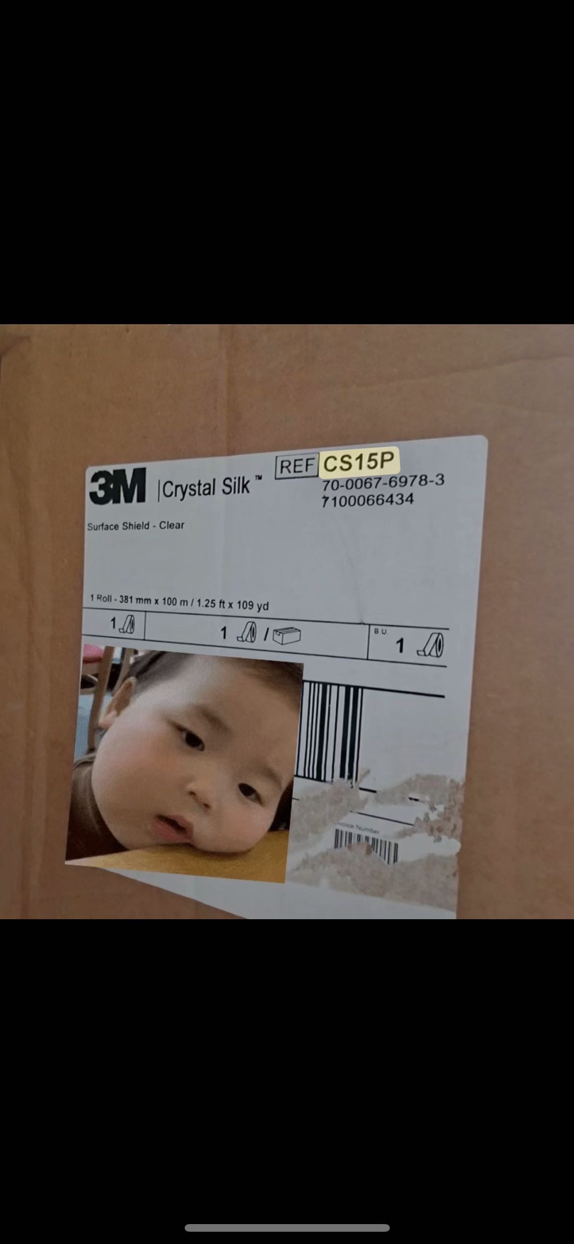 深圳现货3MCS15P 3M Crystal Silk™ Surface Shield - Clear